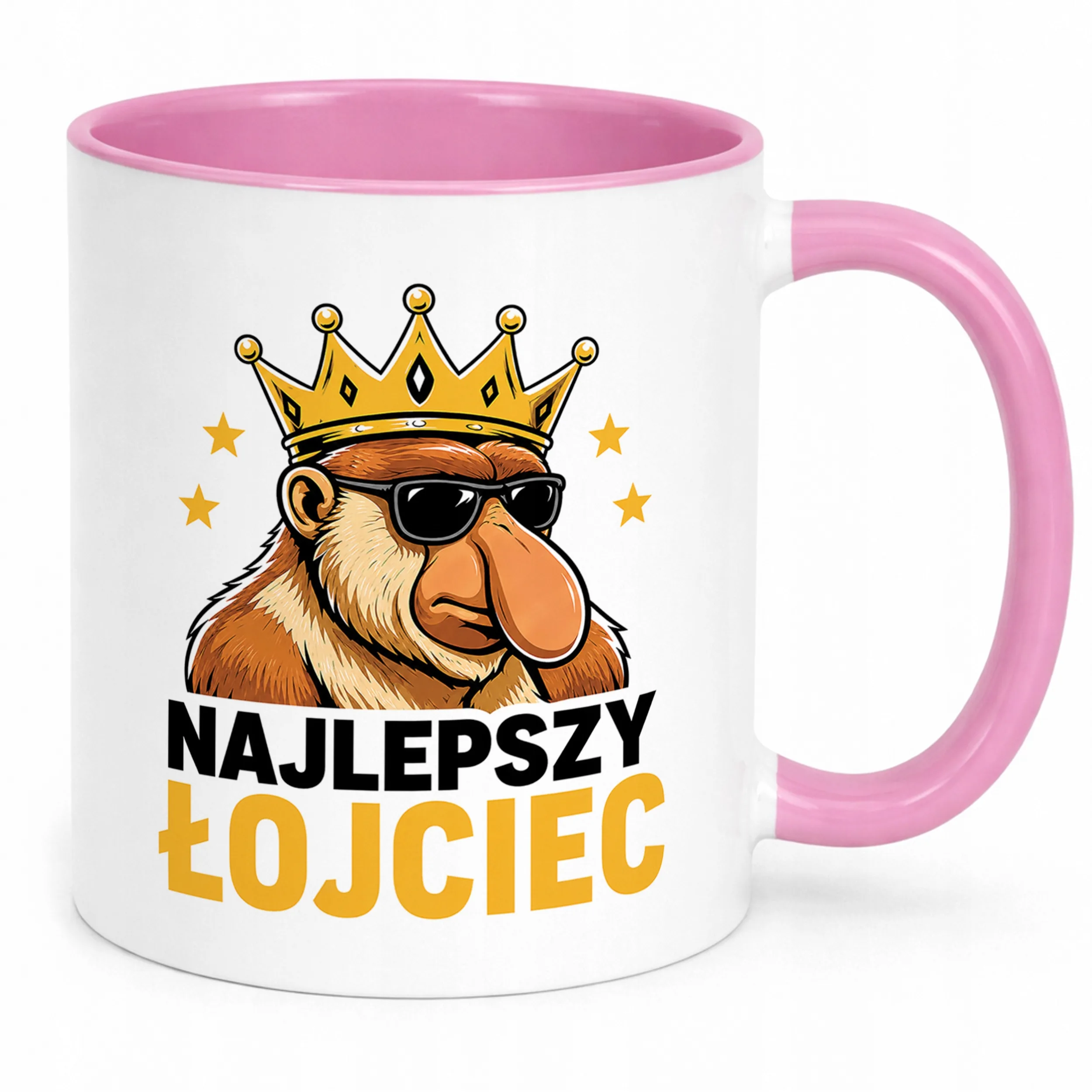 Kubek Różowy Dzień Ojca prezent dla taty miły upominek