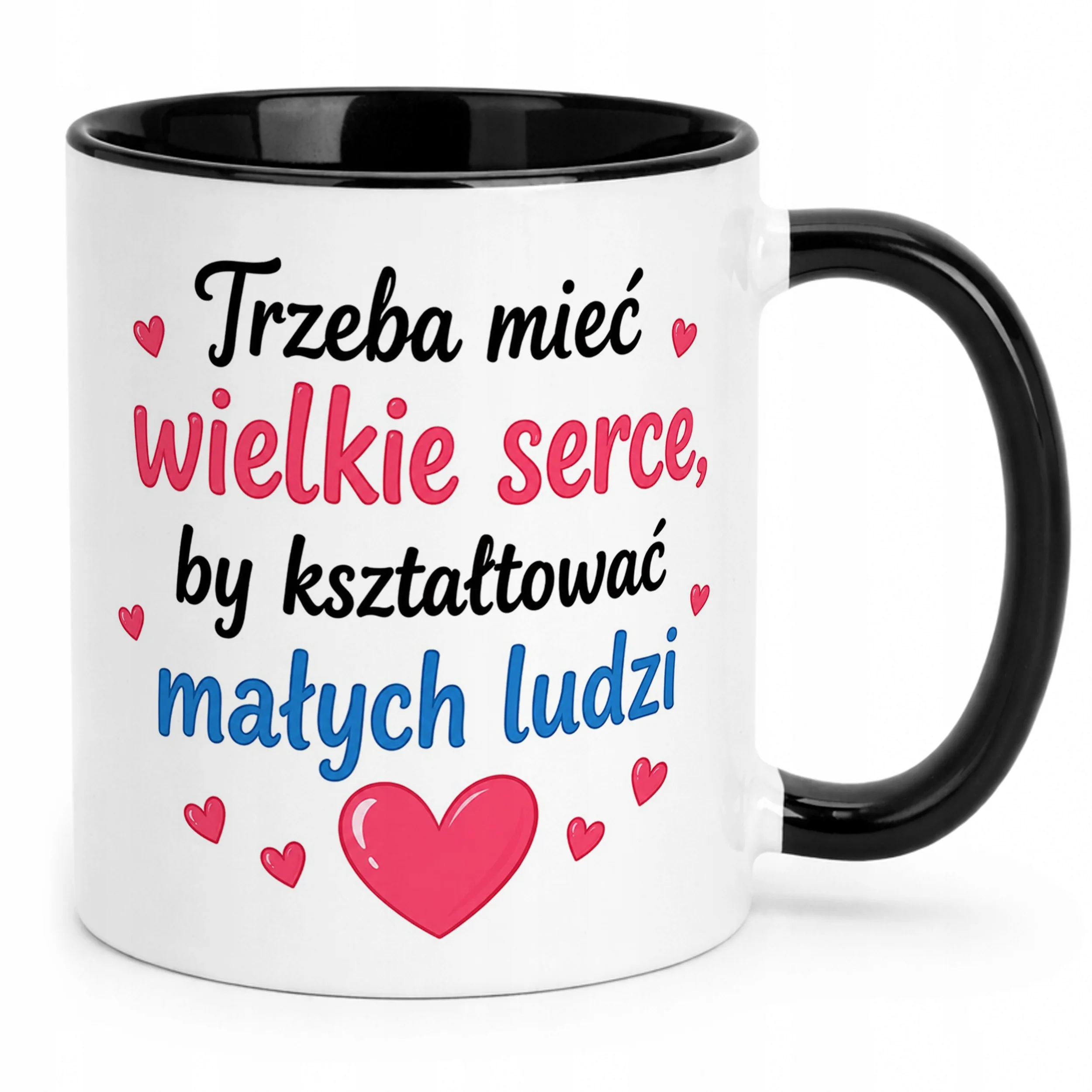 Kubek Czarny Dzień Nauczyciela Prezent Upominek Szkoła