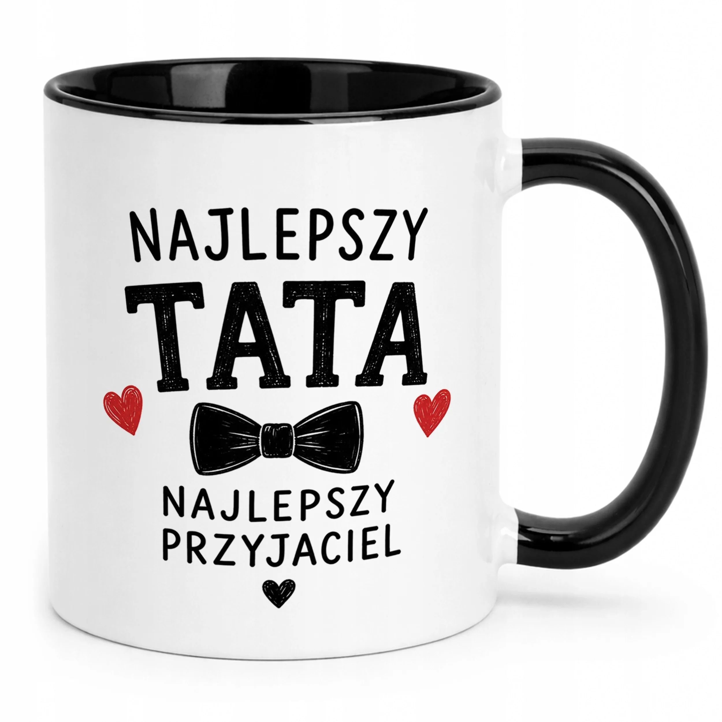 Kubek Czarny prezent na Dzień Ojca pomysł na prezent