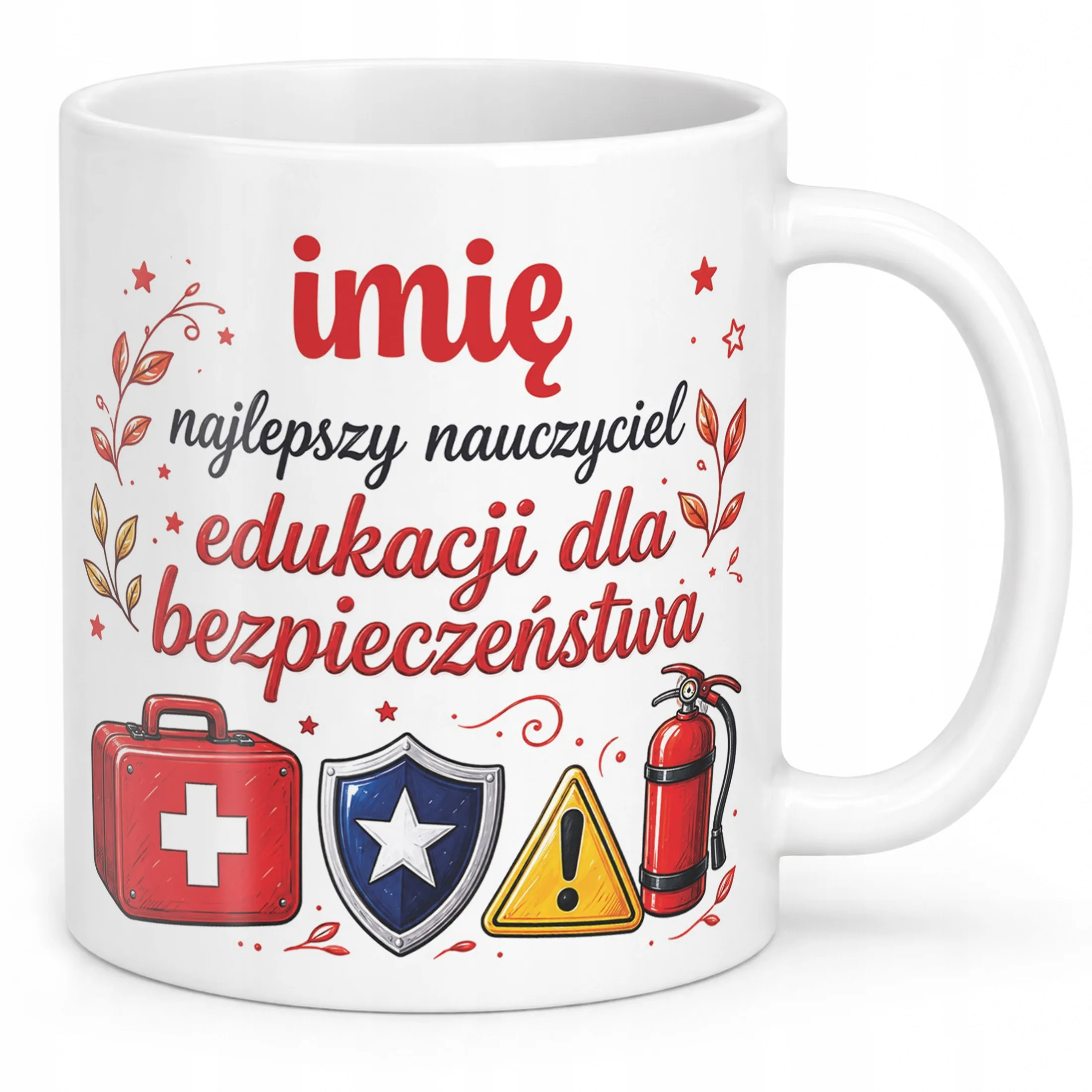 Kubek z Imieniem Dzień Nauczyciela Zakończenie Roku EDB Prezent