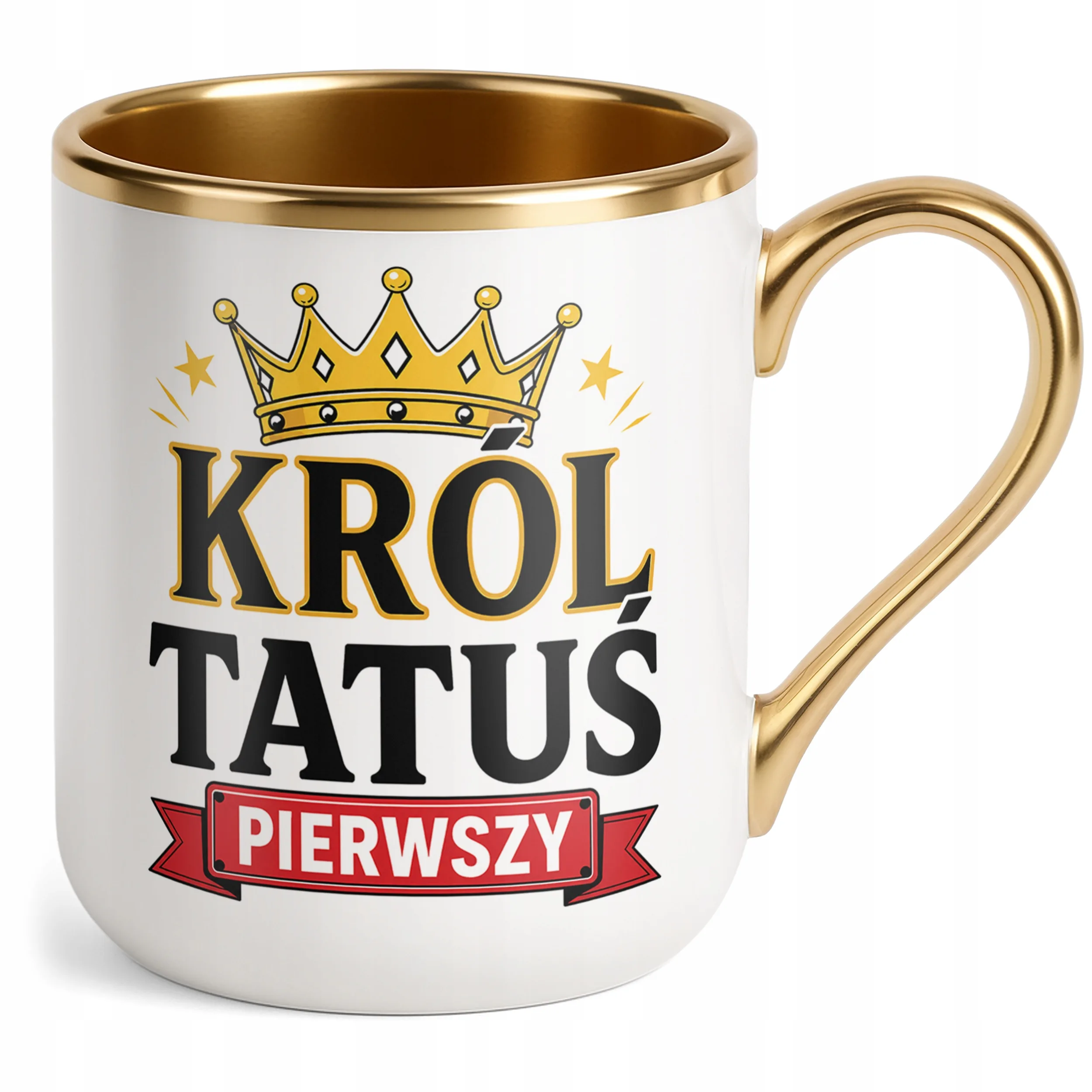 Kubek Premium Złoty pomysł na prezent dla taty na Dzień Ojca