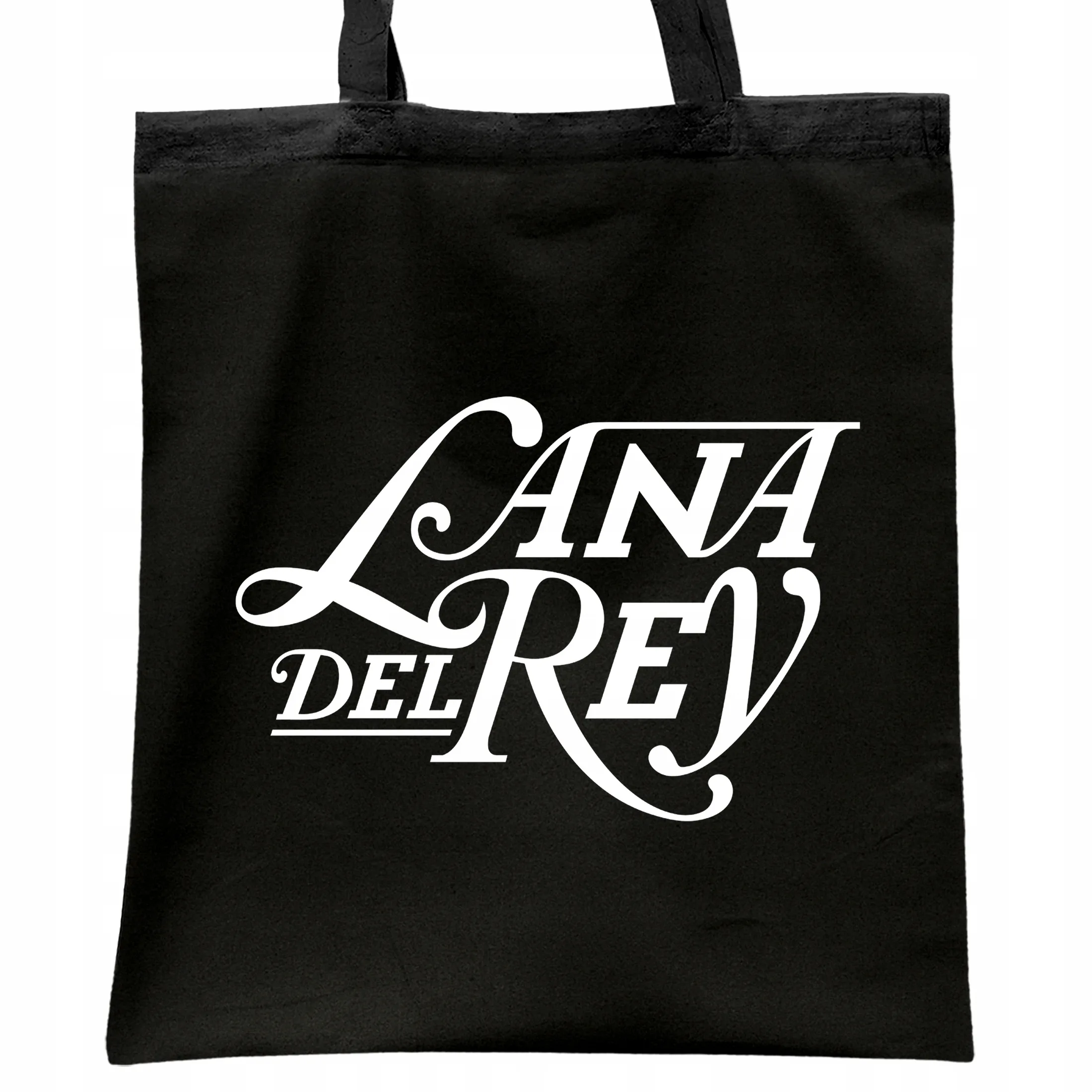Torba bawełniana czarna na zakupy Lana Del Rey Dla Fanów Prezent