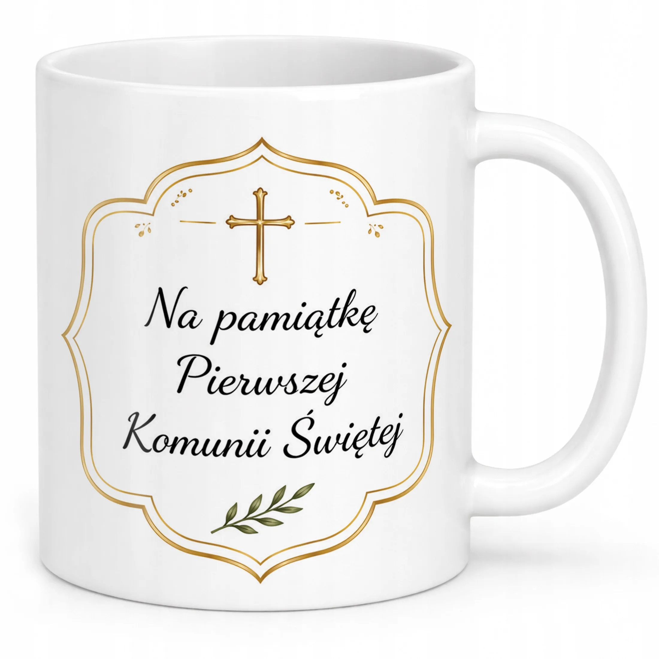 Kubek Pierwsza Komunia Święta dla gości podziękowanie pamiątka