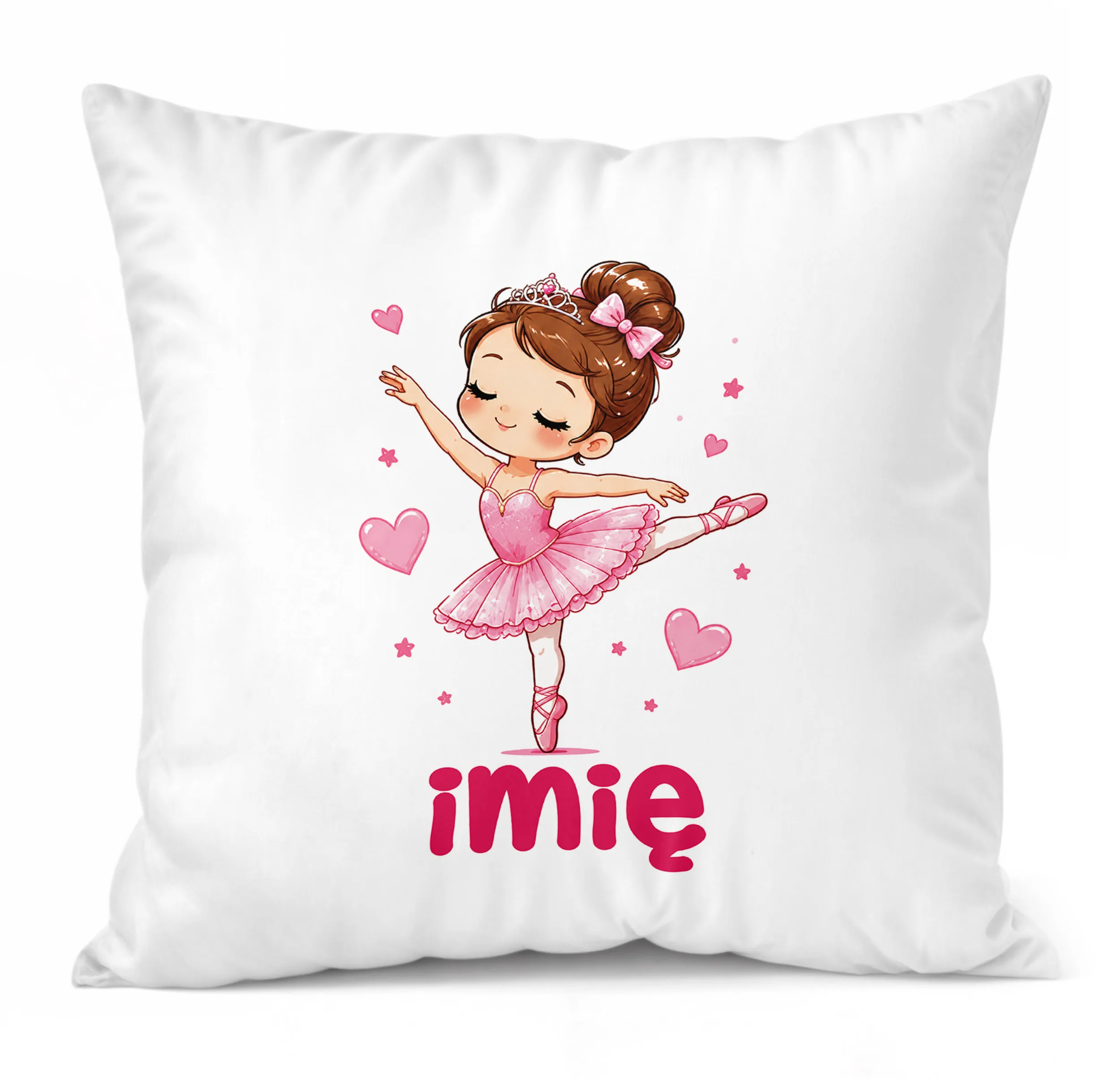 Poduszka Jasiek Personalizowana z nadrukiem 38x38cm Rower Prezent