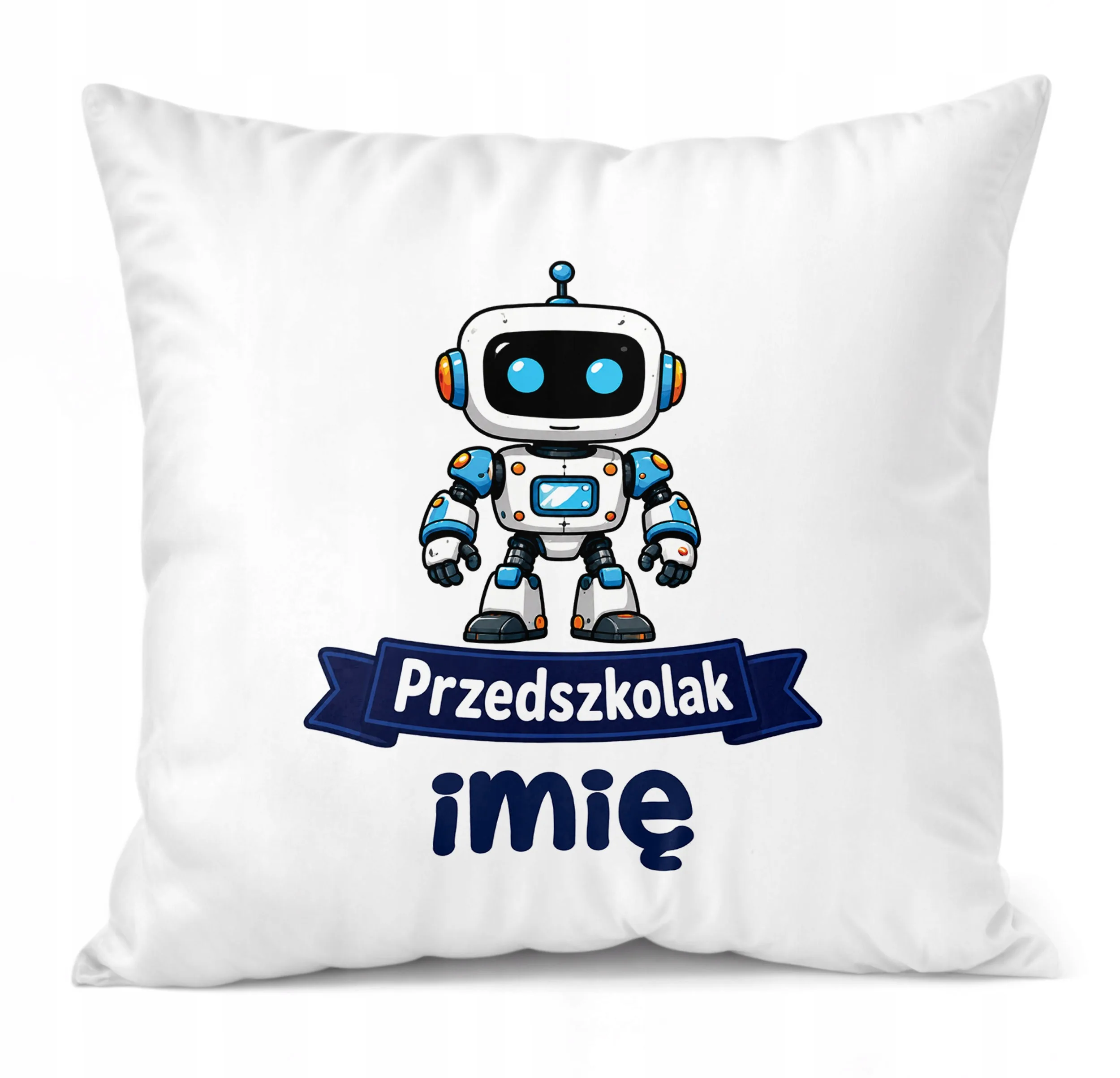 Poduszka Jasiek Personalizowana z nadrukiem 38x38cm Przedszkolak Prezent