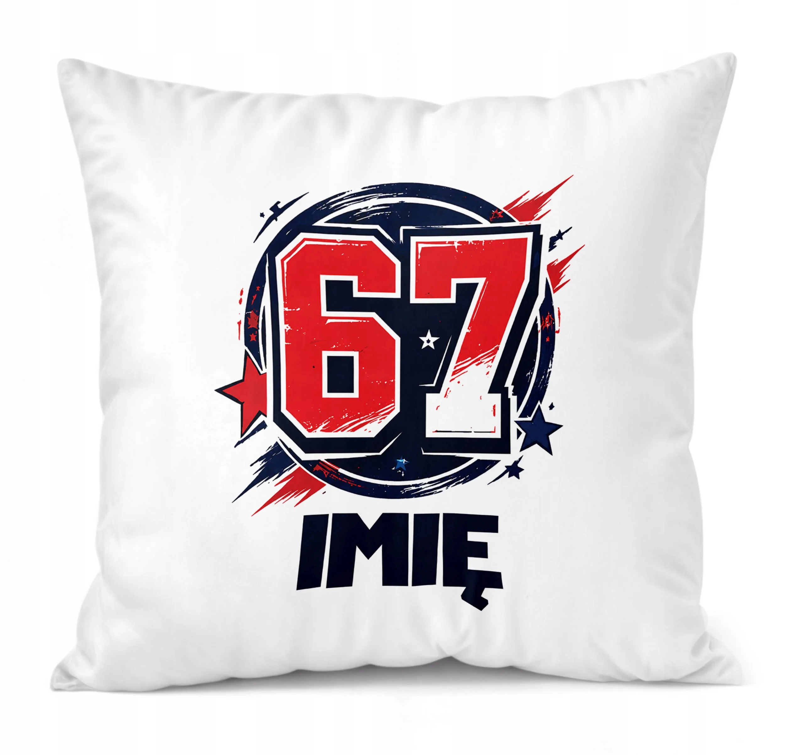 Poduszka Jasiek Personalizowana z nadrukiem 38x38cm 67 Prezent