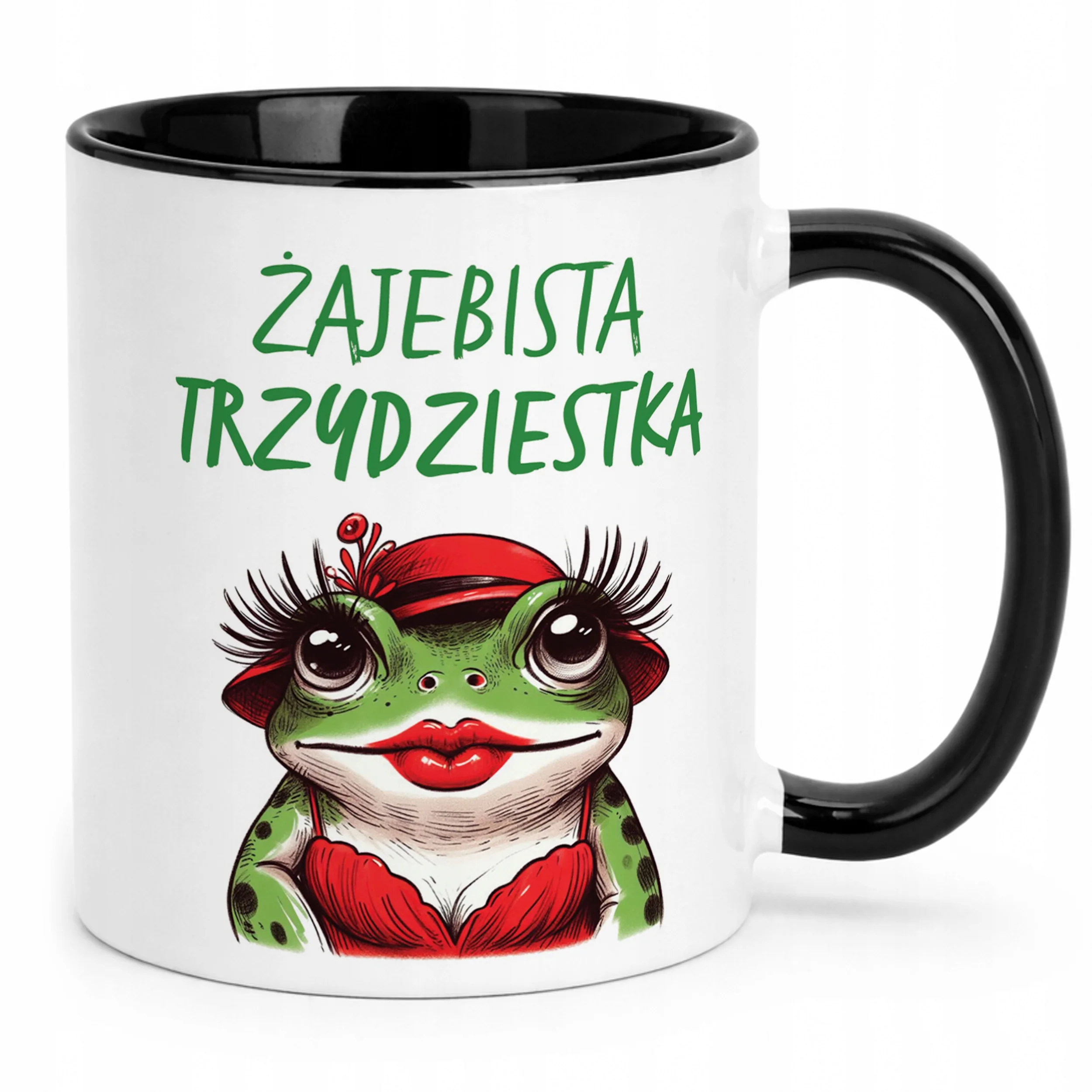 Kubek Czarny Żajebista 30 Dla Kobiety Na Urodziny Prezent