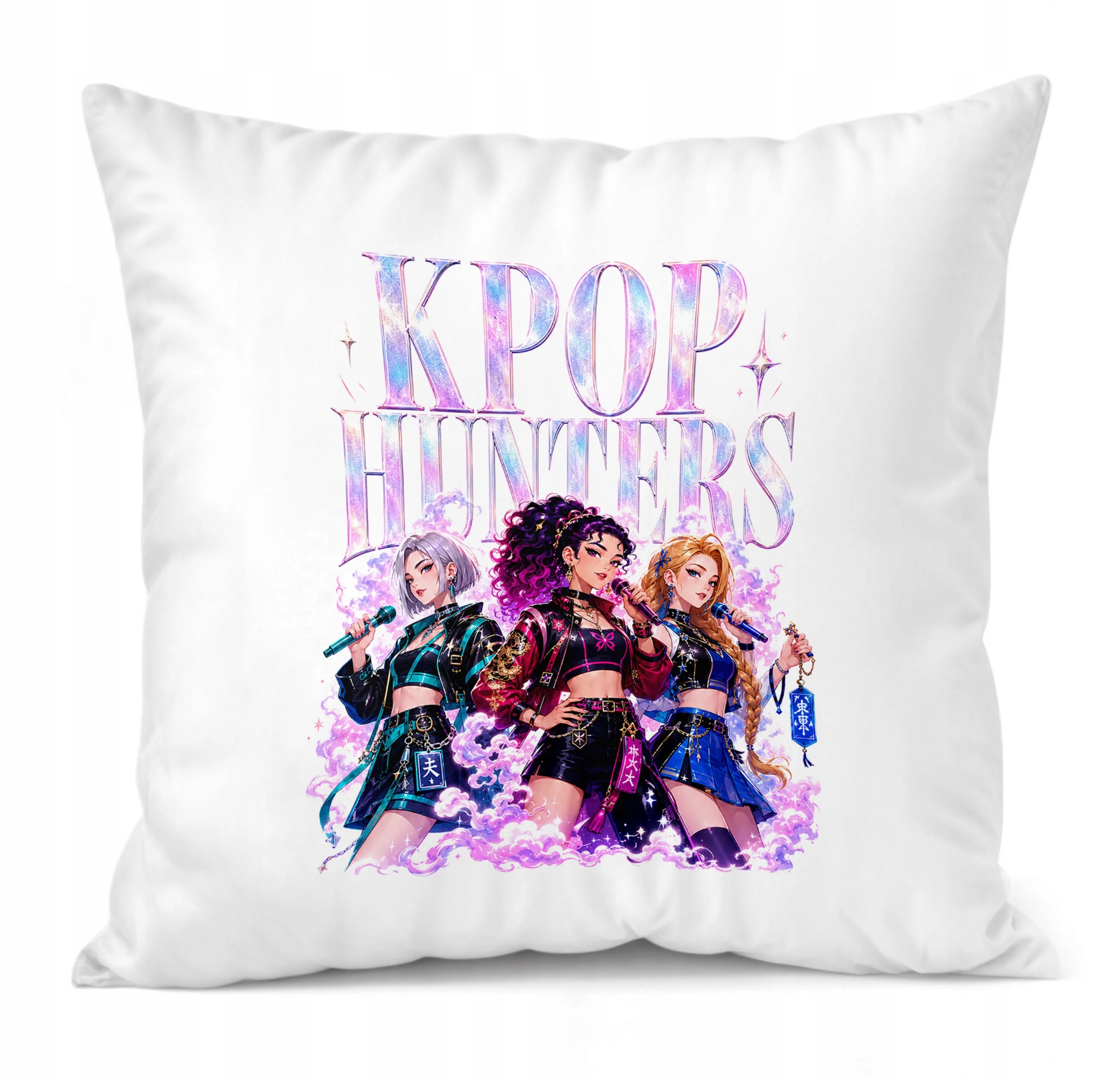 Poduszka Jasiek z nadrukiem 38x38cm ŁOWCZYNIE KPOP Dla Dzieci Prezent