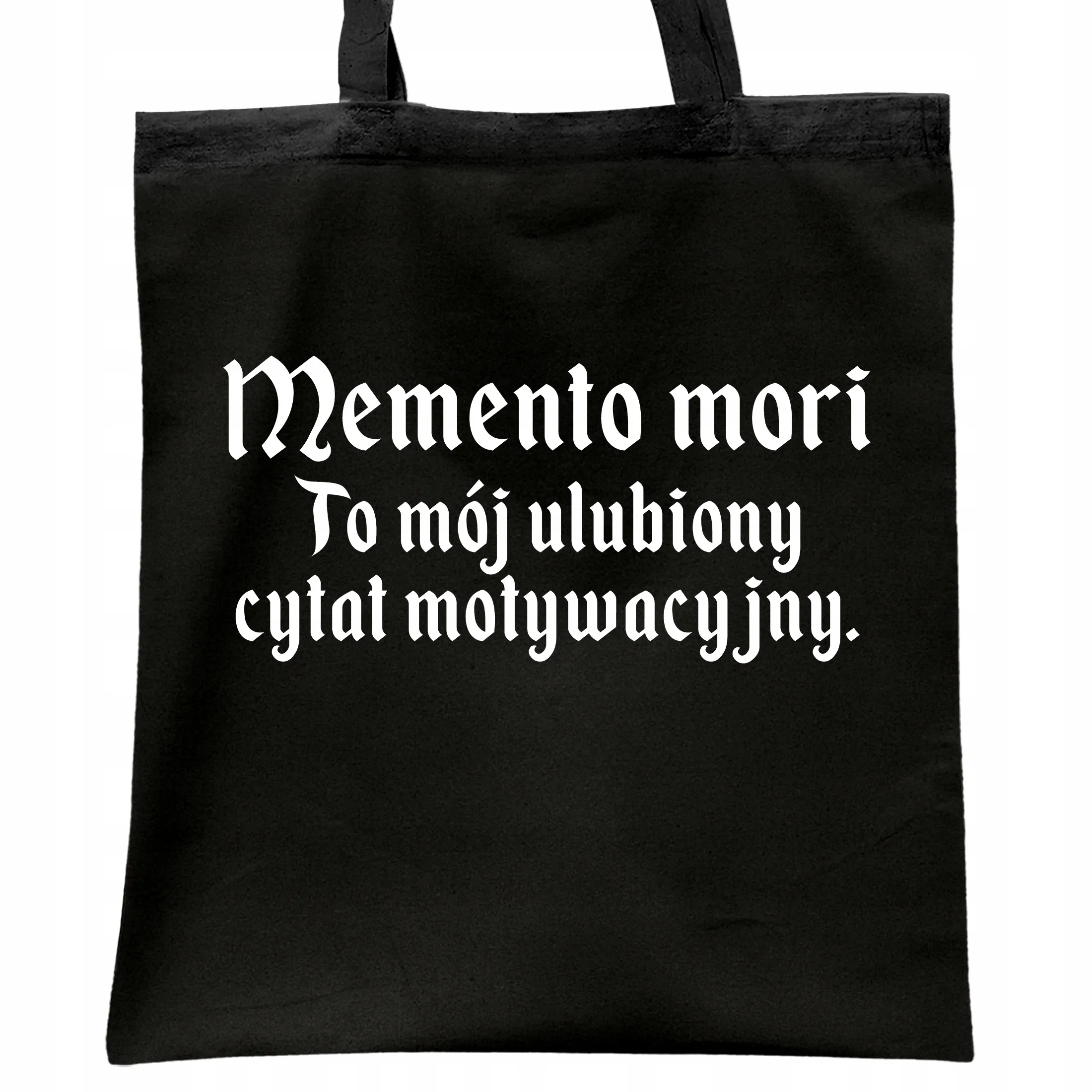Torby bawełniane czarne