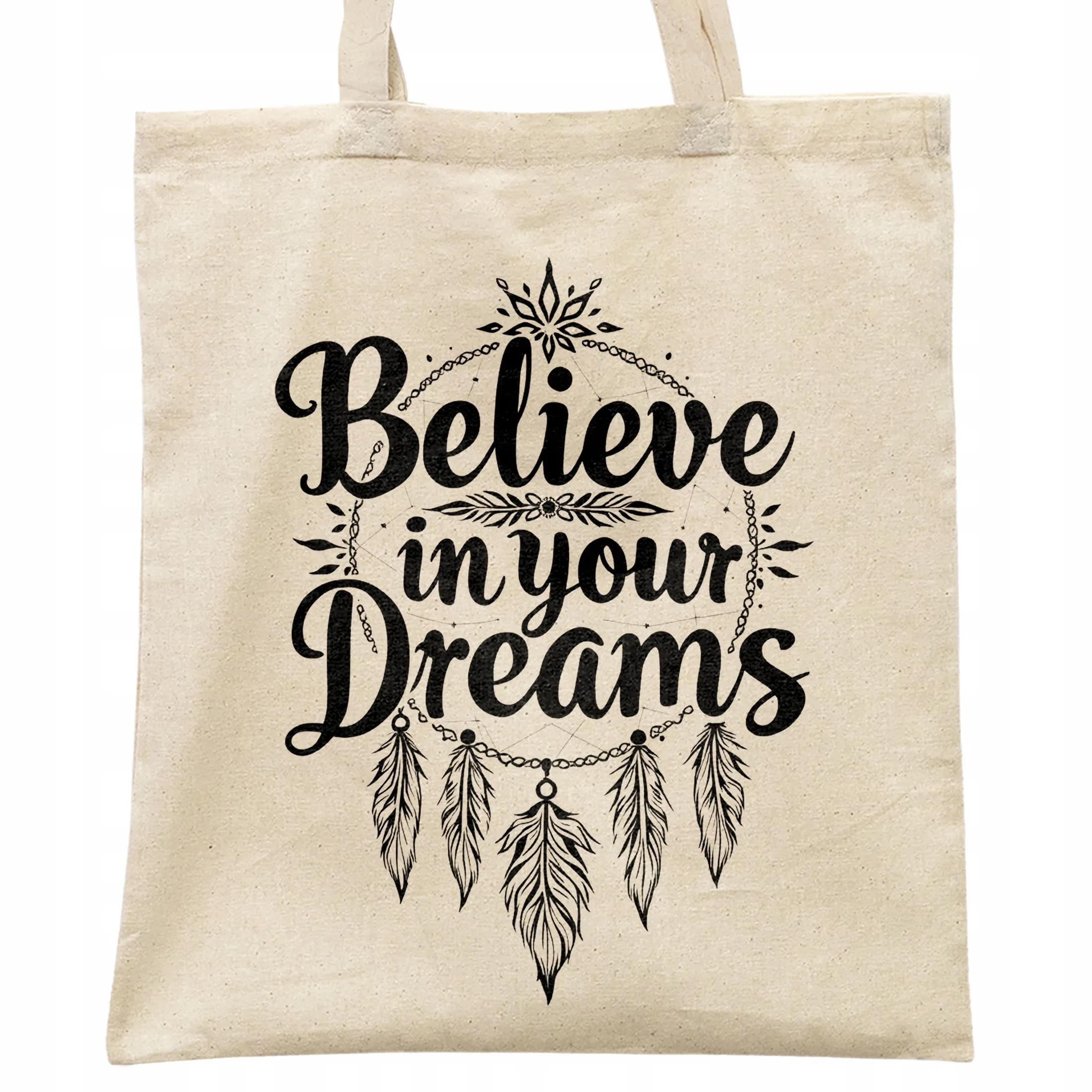 Torba bawełniana na zakupy Believe In Your Dreams Łapacz Snów Prezent