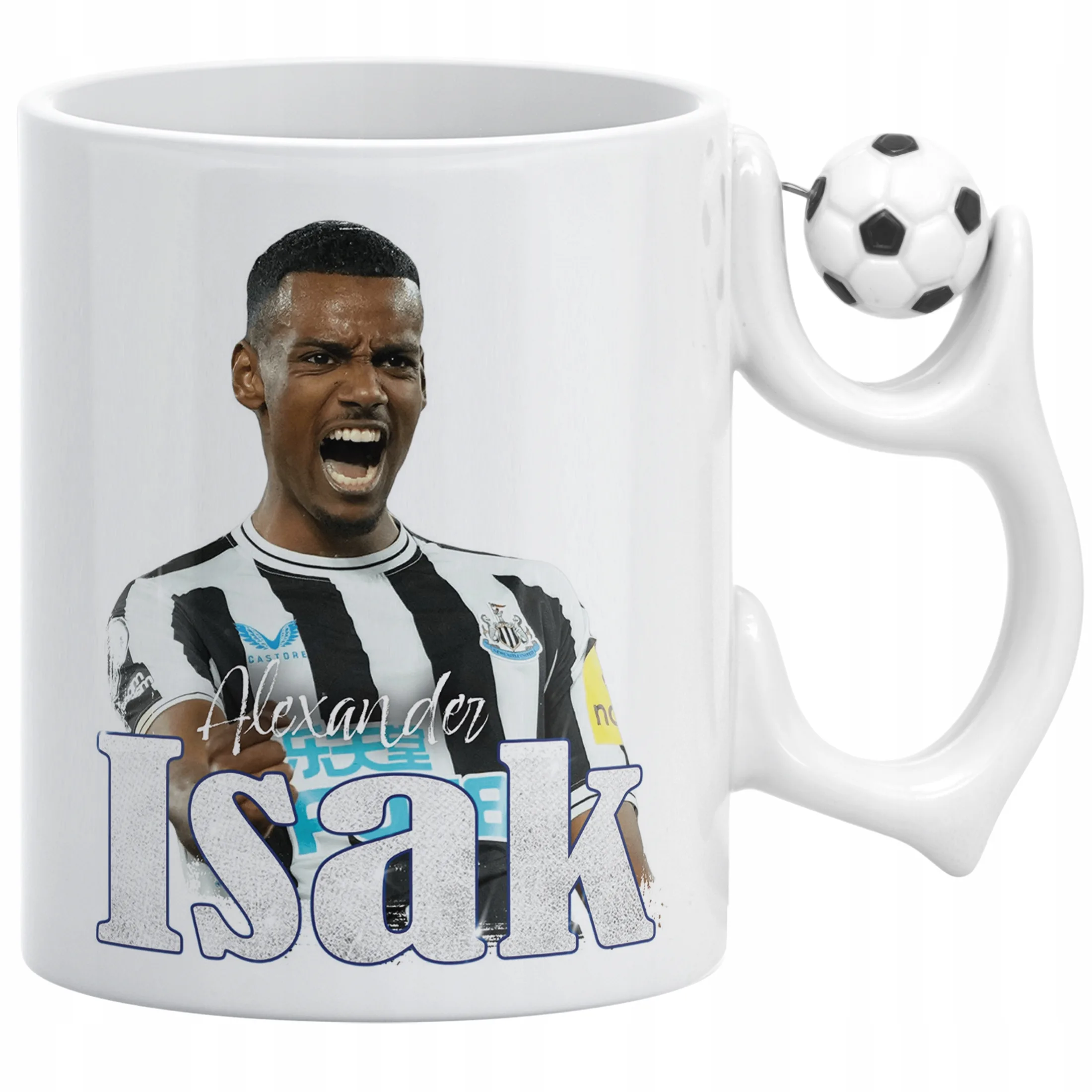 Kubek piłkarski Alexander Isak dla kibiców Newcastle Prezent
