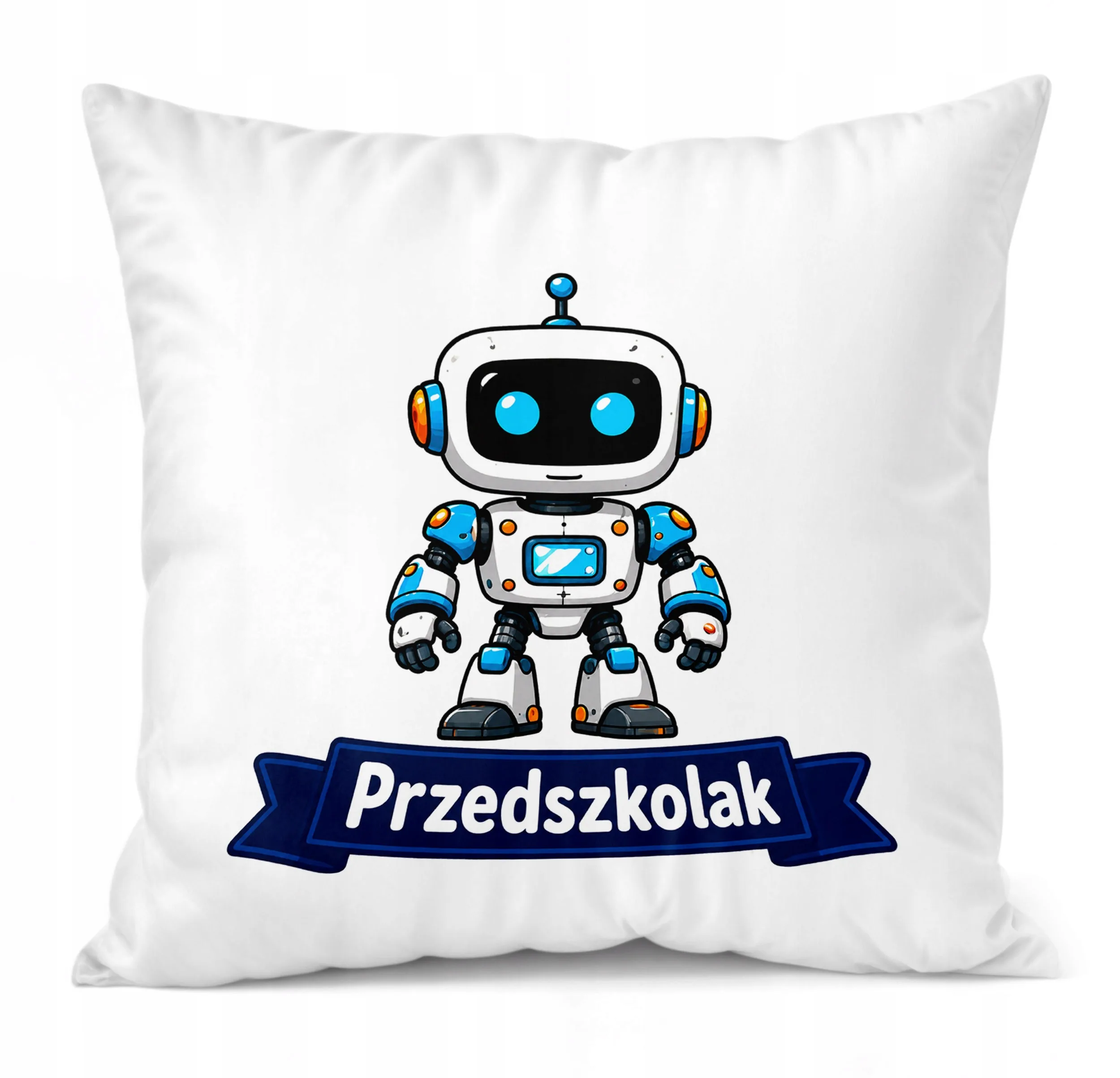 Poduszka Jasiek z nadrukiem 38x38cm Przedszkolak Dla Dzieci Prezent