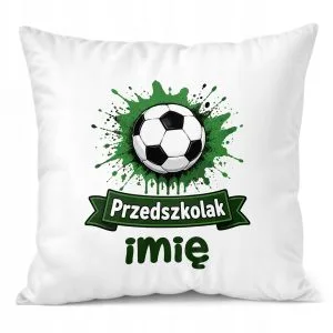 Poduszka Jasiek Personalizowana z nadrukiem 38x38cm Przedszkolak Prezent