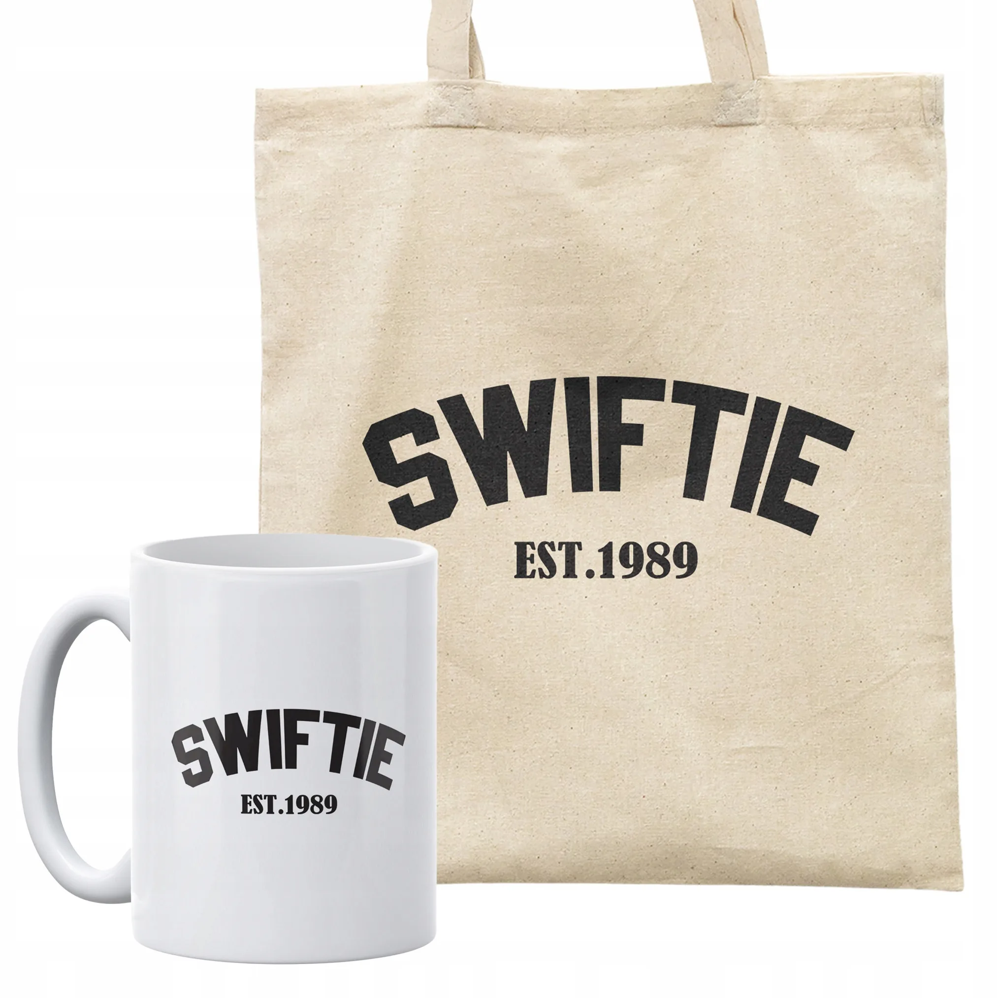 Zestaw torba bawełniana na zakupy + kubek Taylor Swift Swiftie