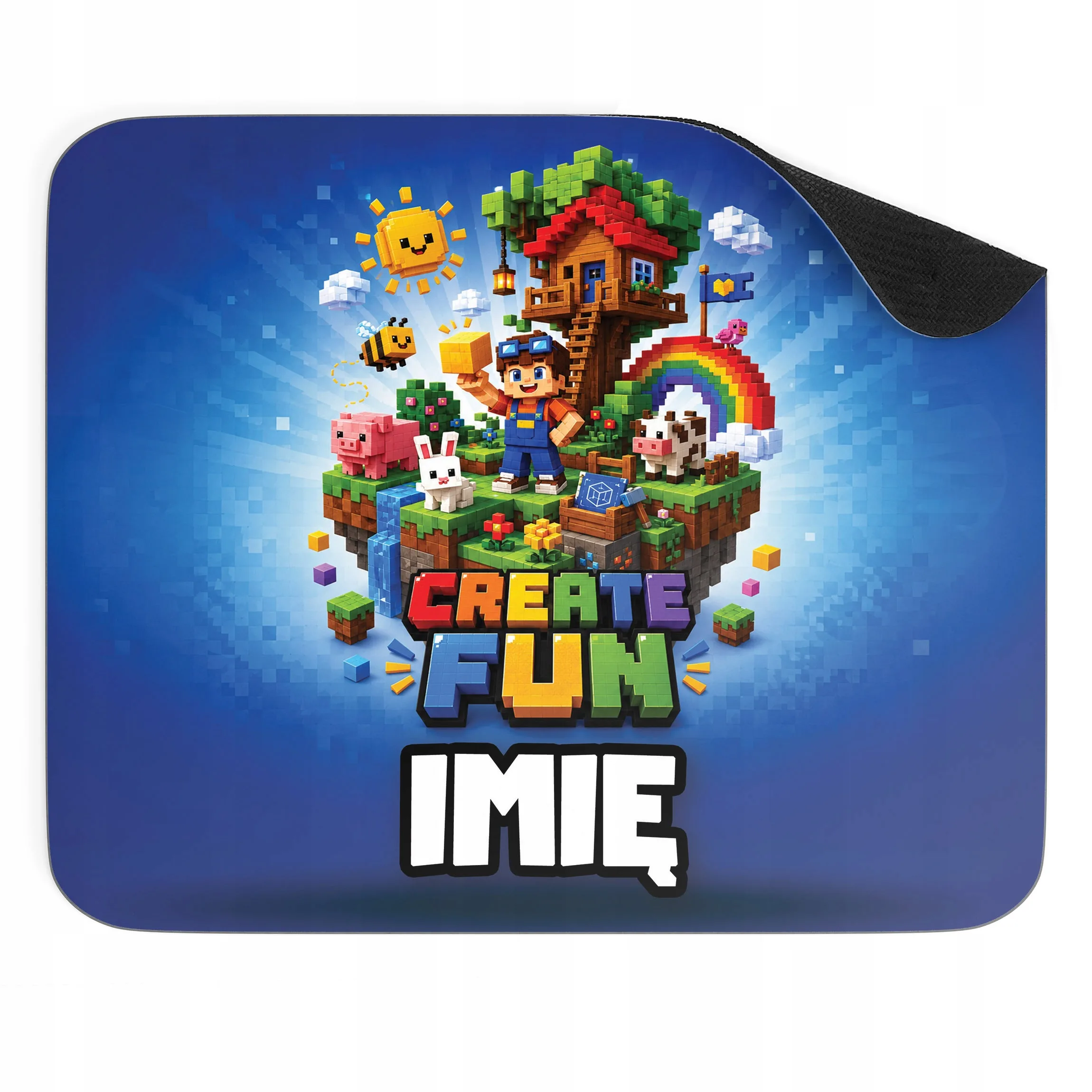 Podkładka pod mysz personalizowana z nadrukiem gry Create Fun dla graczy