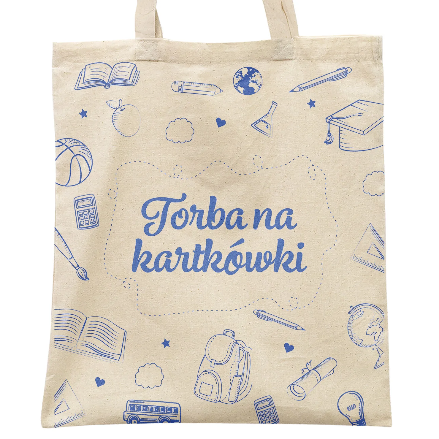 Torba bawełniana Dzień Nauczyciela Torba na kartkówki Prezent Upominek