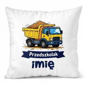 Poduszka Jasiek Personalizowana z nadrukiem 38x38cm Przedszkolak Prezent