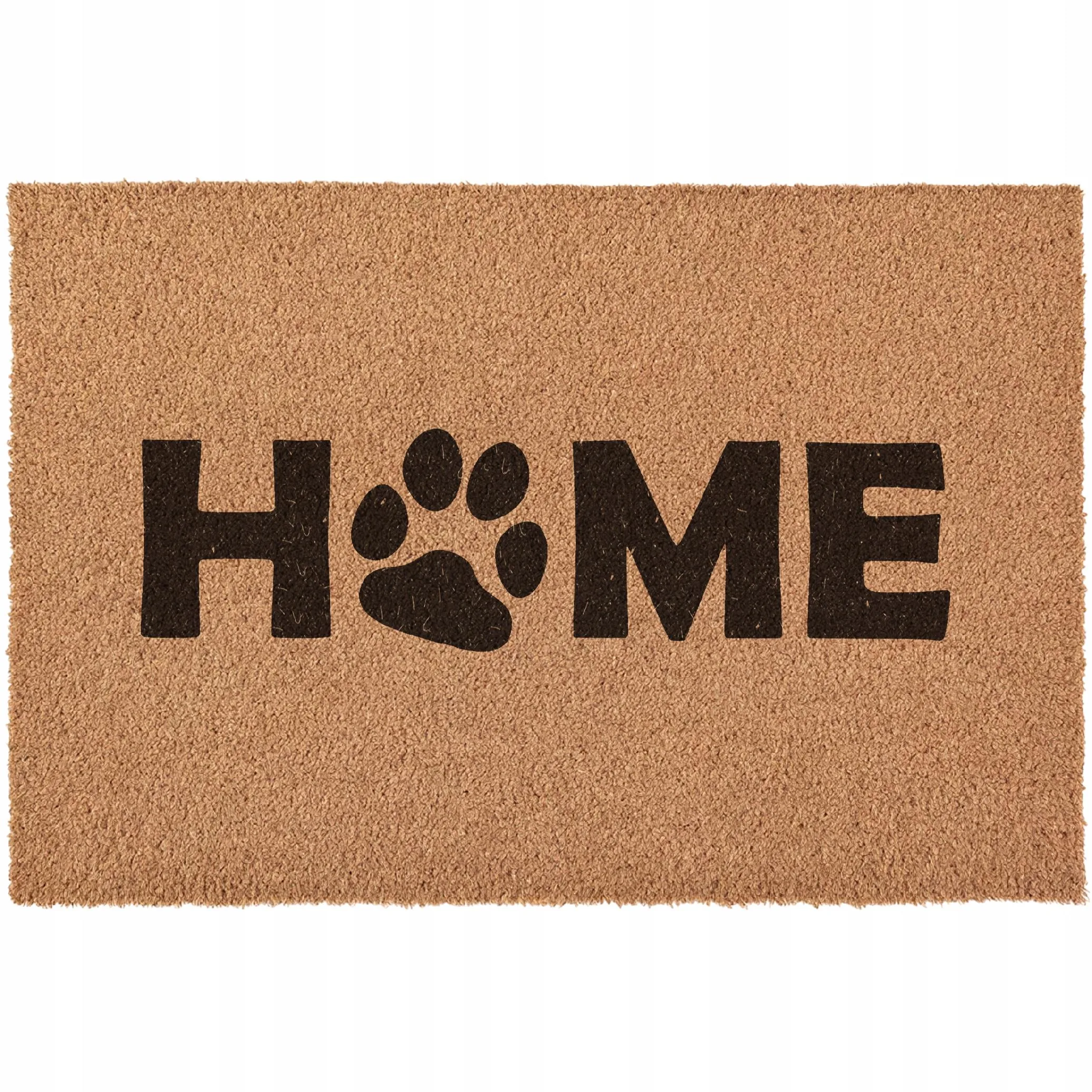 Wycieraczka HOME łapki psa do domu Na Prezent pod drzwi kokosowa 60×40