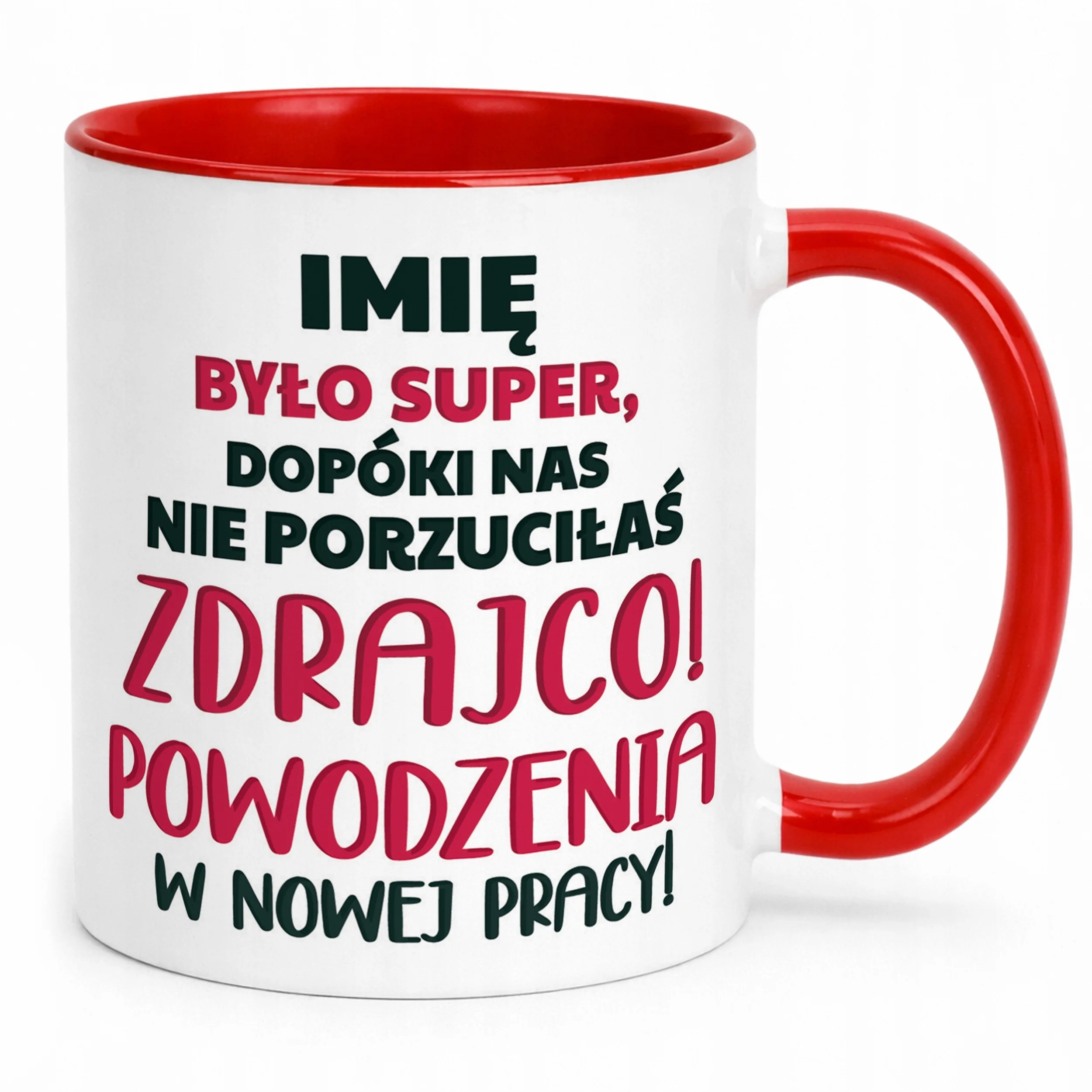 Kubki biało-czerwone